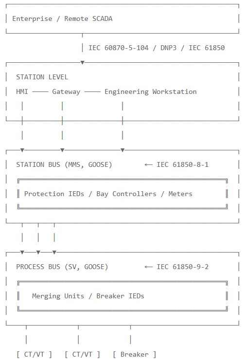Digital Substation Architecture
